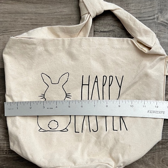 Rae Dunn HAPPY EASTER Canvas Tote Bag - Picture 6 of 7